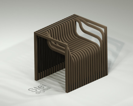 Chair with armrests