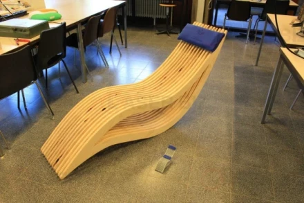Parametric Style Rocking Chair