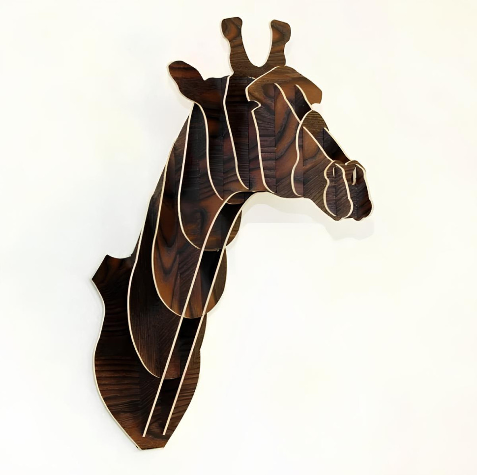3D Giraffe Wall Art