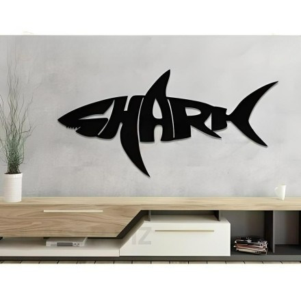 Wall Art with a Shark