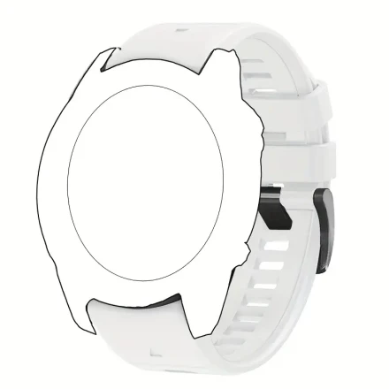 Flexible Silicone Strap for QuickFit 26mm 22mm, Suitable for Instinct 2 2X Solar Enduro 2 Tactix 7 Pro Strap, Suitable for Fenix E 8 47 51mm 6 6 Pro 5X 5 Plus 7X 7 Epix 2 Forerunner 935 945 955 MK3 MK2i MK2 Bracelet-style Wristband, Breathable Strap