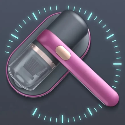 Powerful Handheld Vacuum Cleaner with Rechargeable Lithium Battery, Ideal for Carpet Cleaning, Pet Hair, Dust Suction, Keyboard Cleaning, and Home Maintenance