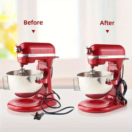 10pcs Premium Appliance Cord Organizer - Strong Adhesive, Easy Installation, Acrylic Material, Cord Holder for Mixer, Coffee Maker, Blender, Air Fryer, Pressure Cooker & Kitchen Appliances, Cord Organizer for Kitchen Appliances