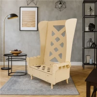 Eco-Friendly Tall-Back Armchair