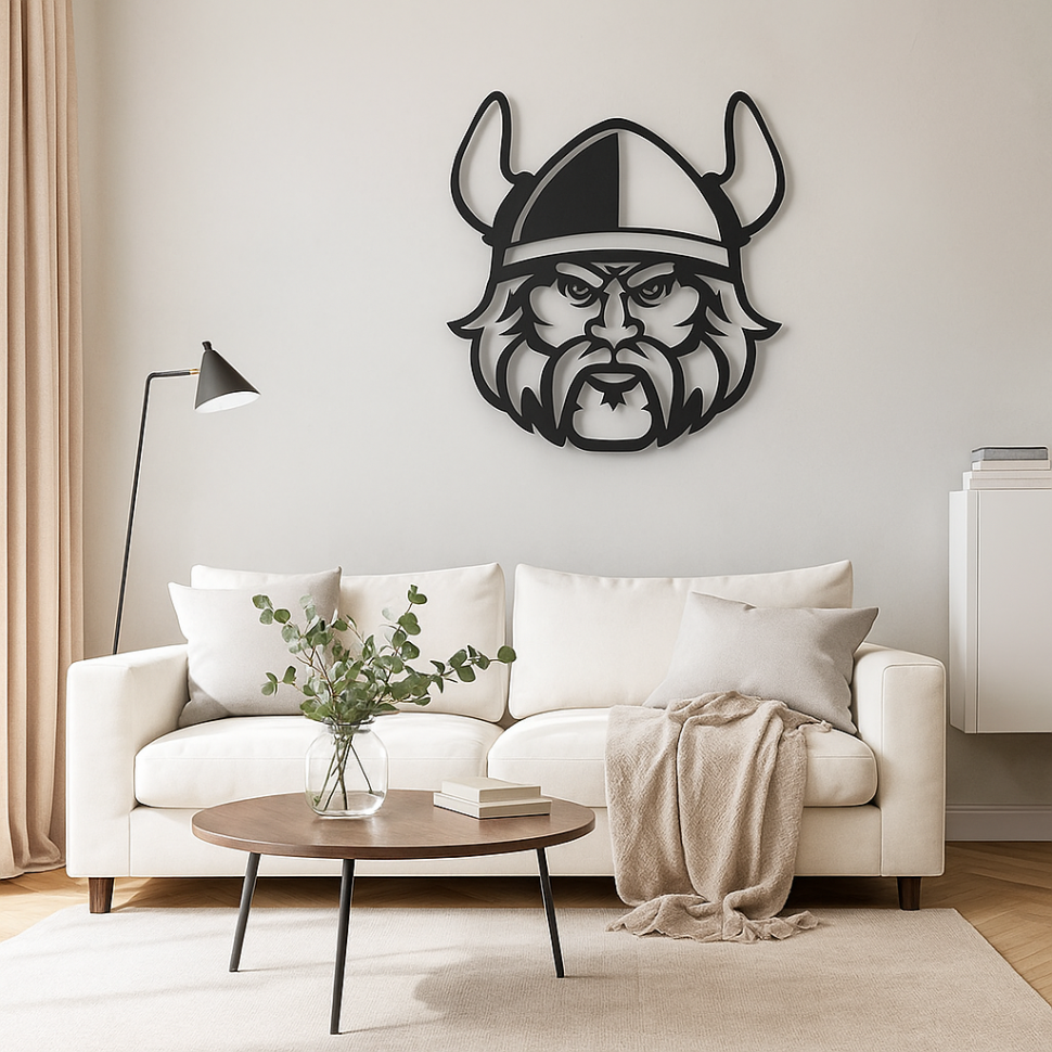 Wall Art with a Viking
