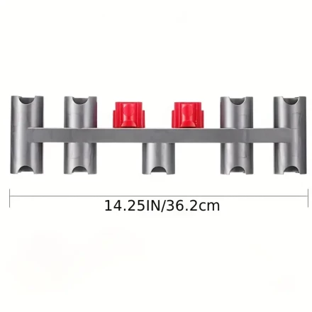 High-Quality Durable Plastic Vacuum Cleaner Accessory Holder for Dyson V7, V8, V10, V11, V15 - Easy Installation Wall-Mounted Brush, Head & Nozzle Storage Rack with Multi-Tool Compatibility