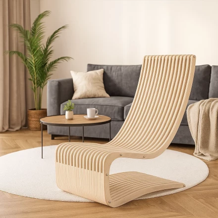 Parametric Style Eco-Friendly Chair