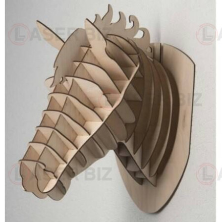 3D Horse Wall Art