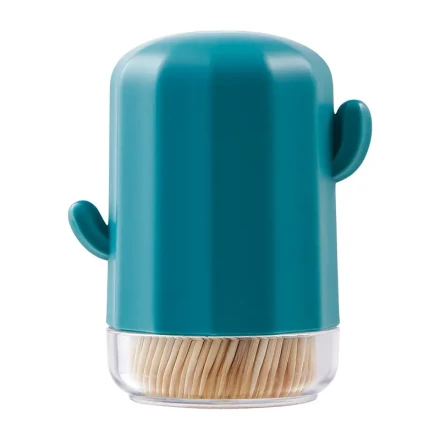 Cactus-Themed Toothbrush Holder - Durable PP, Food-Safe Travel Case for Home & Hotel Use