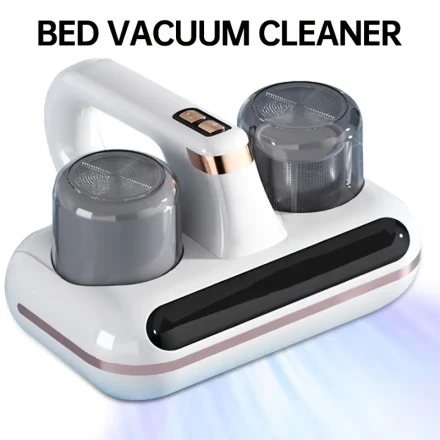 Upgraded Lightweight Handheld Vacuum Cleaner for Home Use - Ultra-Quiet, USB Rechargeable Lithium Battery, Ideal for Mattresses, Pillows, Sofas, Car Interiors - Powerful 4-1.0KPa Suction, 0.3H Runtime, with Dust Collection Indicator