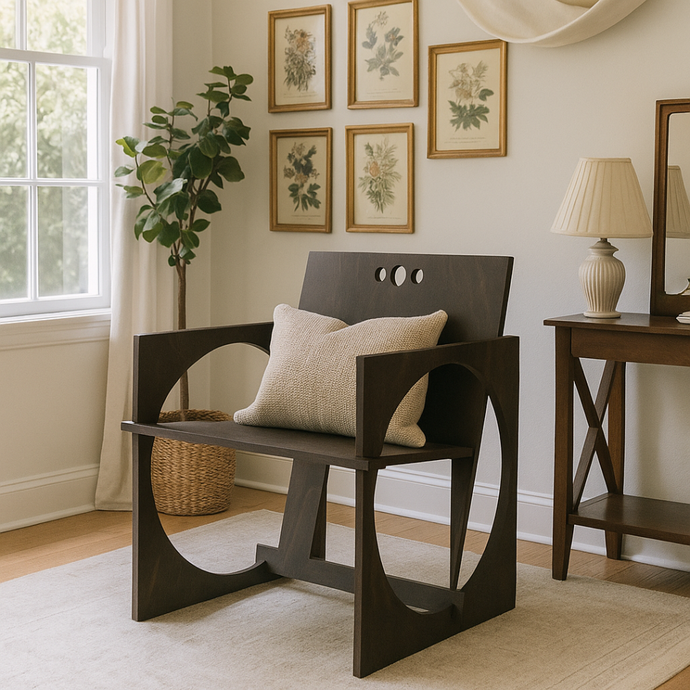 Geometric chair