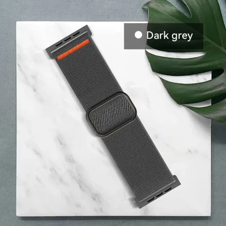Rugged Outdoor Sport Band, Compatible With IWatch Ultra Bands 49mm 45mm 44mm 42mm 41mm 40mm 38mm, Soft Nylon Sport Loop Adjustable Wristbands Replacement Strap For IWatch Series Ultra SE/8/7/6/5/4/3/2/1