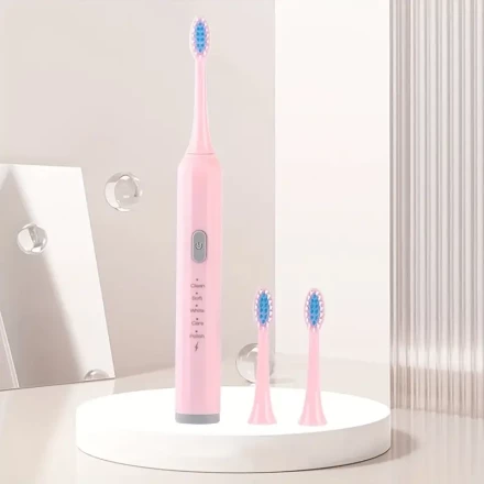 New Portable Electric Toothbrush, Oral Hygiene - Suitable for Men and Women - Effectively Cleans Teeth and Gums, Sonic Technology Electric Toothbrush, Special Soft Brush Suitable for Sensitive Gums and Teeth