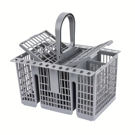 Versatile Dishwasher Cutlery Basket Adapter - Fits Hotpoint, Bauknecht & More - Durable Plastic Knife & Fork Storage Accessory, Multifunctional, C00257140
