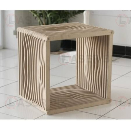 Designer square stool