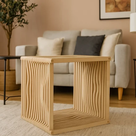 Designer square stool