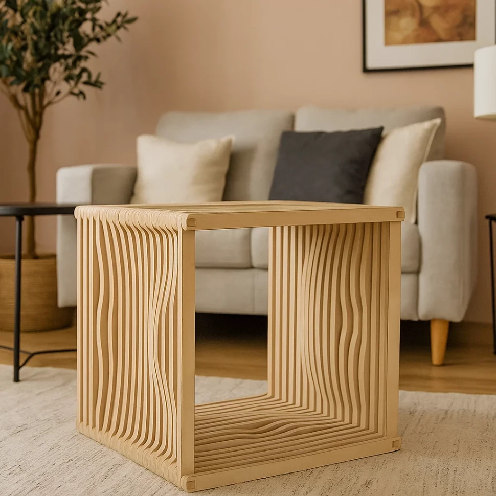 Designer square stool