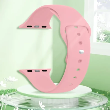 1pc of a Unisex Sports-Style Strap with a Butterfly Buckle - Soft And Comfy, Waterproof And Sweat-Resistant, Adjustable Length, Compatible with Apple Watch Series 3/4/5/6/Se/7/8/Ultra/9/10.