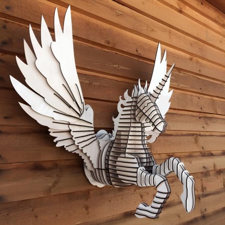 3D Pegasus Wall Art
