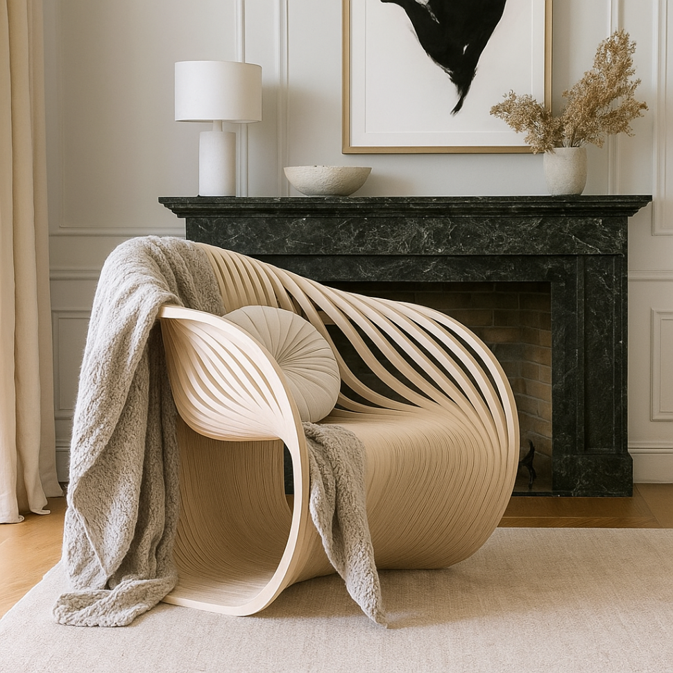 Graceful armchair