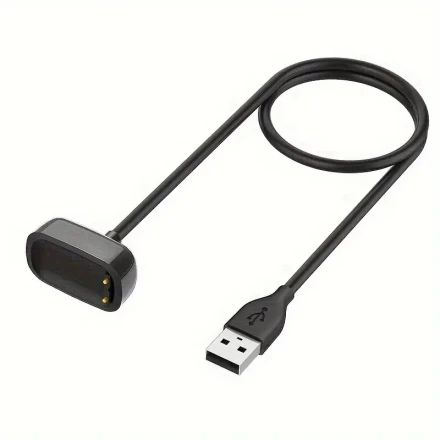 Charger for Fitbit Charge 6 / Fitbit Charge 5 / Fitbit Luxe, Replacement Charging Cable Cord Accessories for Fitbit Luxe/Charge 5/Charge 6