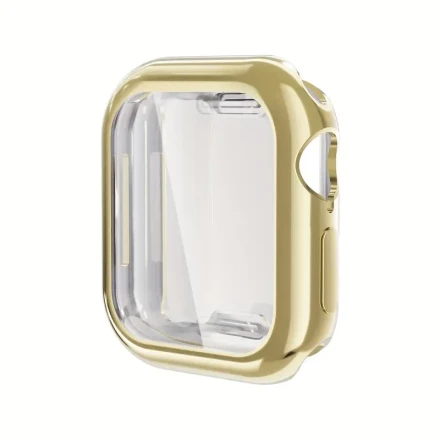 Protective Case for iPhone Watch S10 Electroplated All-in-One Shockproof Case