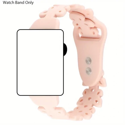 Fashion Print Butterfly Silicone Band Strap for iWatch Series 10 9 8 7 6 5 4 3 2 1 SE 38/40/41/42/44/45mm