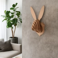3D Rabbit  Wall Art