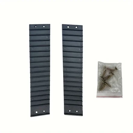 17-Cell Tiered Shelf Plastic CD Storage Rack, Wall Mountable, Home Organization Accessory