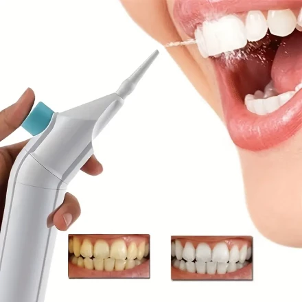 Portable Cordless Dental Floss Dispenser and Oral Irrigator - Battery-Free, Ideal for Travel and Daily Use, Perfect Gift for Men and Women, Cleaning, Suitable for Both Men And Women