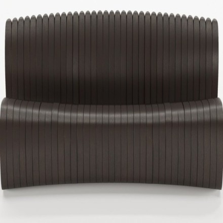 Parametric chair with a backrest