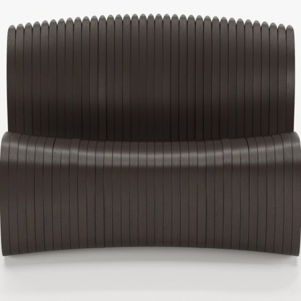 Parametric chair with a backrest