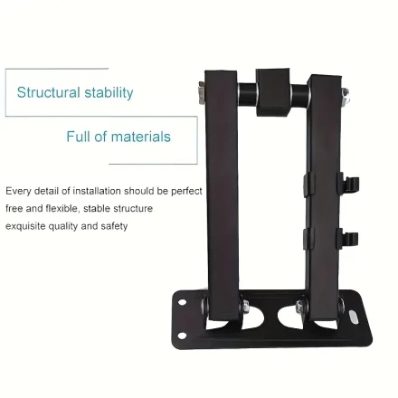 1 Adjustable TV Wall Mount Bracket, Supports Rotating and Tilted Monitor Bracket, Suitable for 81.28-139.7 cm TVs and Monitors