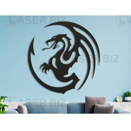 Wall Art with a Dragon