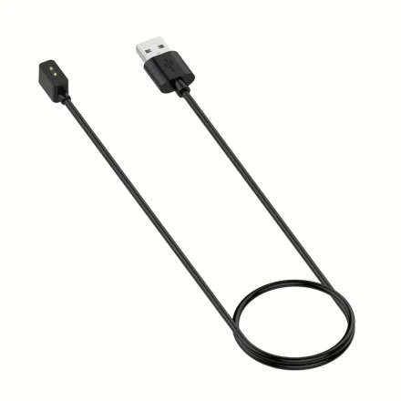 Magnetic USB Charging Cable for Xiaomi Mi Band 9/9NFC/8/8Pro/Active/Redmi Watch 5/4/3 Active/Lite/Band 2, Flat Shape, Cat 5e Ethernet Compatible, Durable Replacement Charger Cradle Accessory