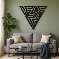 Geometric Triangle Wall Art