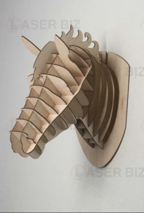 3D Horse Wall Art
