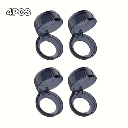 4/8pcs Universal Gas Stove Knob Covers, PP Material, Non-Slip Protective Caps for Home Gas Range, with Flameless, Dirt & Touch Resistant, for Thanksgiving, Christmas, Halloween, New Year Festivals