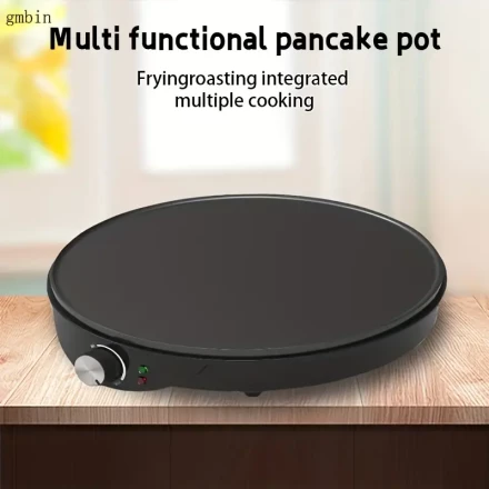 Pancake Maker for Spring Pancakes, Spring Roll Wrappers, Layered Pancakes, And Home Use Thin Pancakes, a Small Electric Griddle for Making Pancakes.