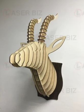 3D Antelope Wall Art